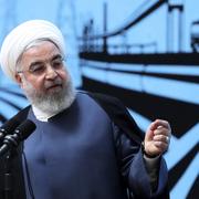 Irans president hassan Rouhani.