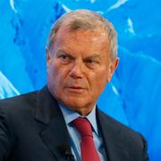 Martin Sorrell talade vid World Economic Forum-konferensen i Davos på tisdagen.