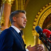 Ungerske valvinnaren Péter Magyar.