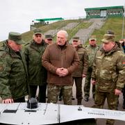 Belarus president Aleksandr Lukasjenko. AP