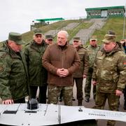 Belarus president Aleksandr Lukasjenko. AP