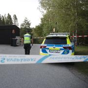 Bild från olycksplatsen.