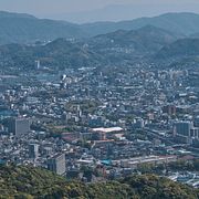 Japanska staden Nagasaki.