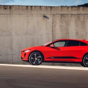 Jaguar I-PACE har en räckvidd på upp till 470 kilometer.