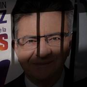 Den franska vänsterkoalitionens ledare  Jean-Luc Mélenchon. 