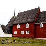 Mannen är bland annat misstänkt för stöld i Tidersrums kyrka söder om Kisa.