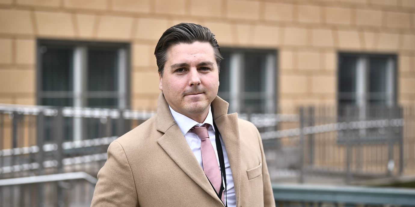Gustav Gellerbrant, tidigare chef för Sverigedemokraternas riksdagskansli.