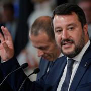 Lega-ledaren Matteo Salvini.