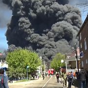 Ukrainskt anfall mot oljeraffinaderiet i Tuapse.