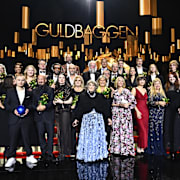 Alla vinnare under Guldbaggegalan på Cirkus i Stockholm den 19 januari 2026. 