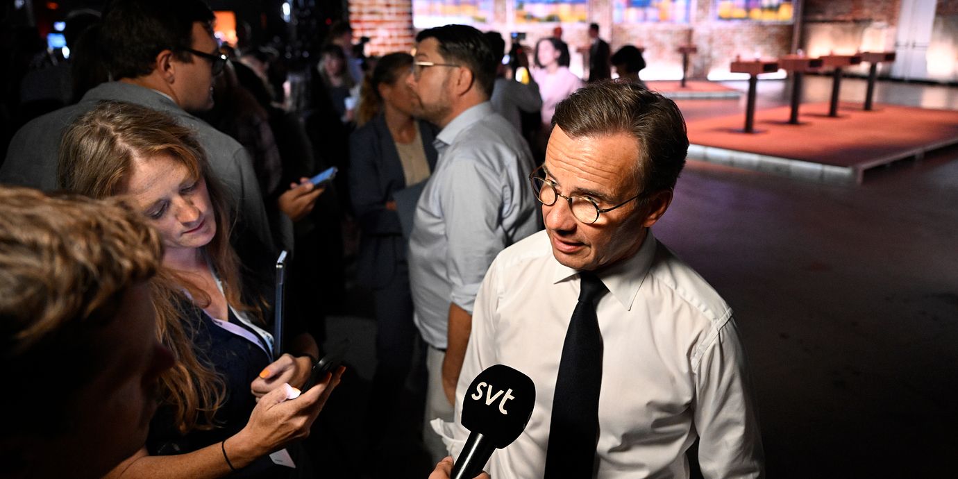 M-ledaren Ulf Kristersson.