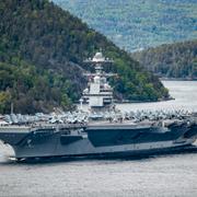 USS Gerald Ford i Norge.