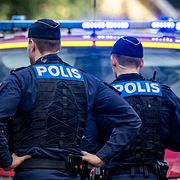 Polis och räddningstjänst vid en tidigare händelse. Arkivbild.
