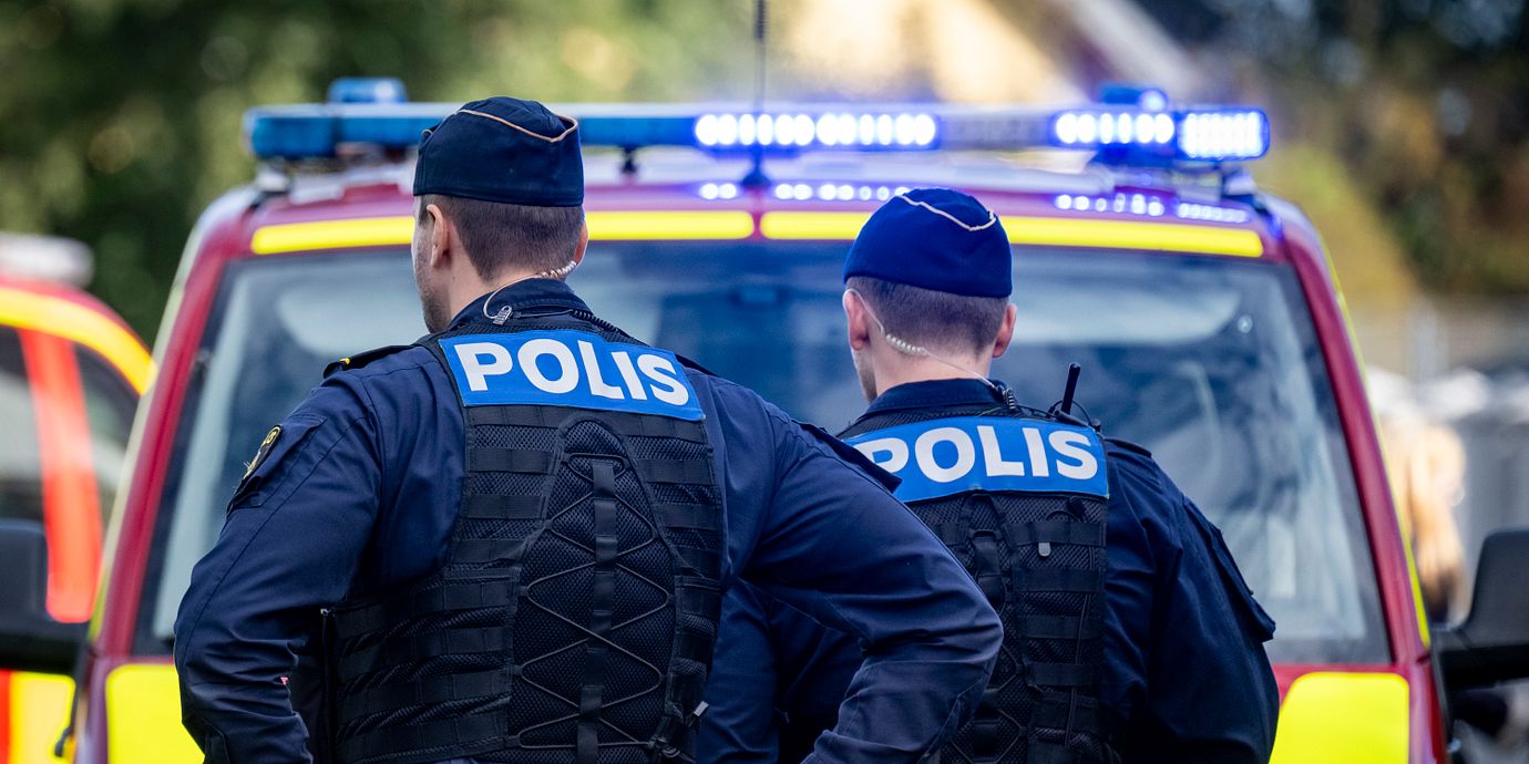 Polis och räddningstjänst vid en tidigare händelse. Arkivbild.