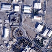 En av Irans anläggningar för urananrikning, tagen i januari 2026.