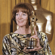 Maggie Smith med sin Oscar 1969, Toby Stephens 2002.