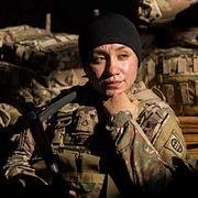 Amerikansk soldat, arkivbild från 2022.