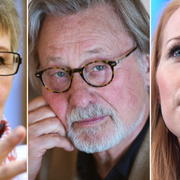 Tidigare näringslivsministrarna Maud Olofsson (C), Björn Rosengren (S), Annie Lööf (C).