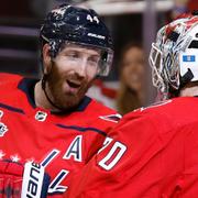 Brooks Orpik och Braden Holtby.