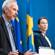 Magnus Gisslén och Olivia Wigzell. Arkivbild från 2024.