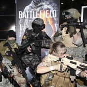  ”Battlefield”-fans på Scifi- och popkultursmässa i Sydney/arkivbild. 