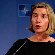 EU:s utrikeschef Fredrica Mogherini.