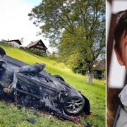 Richard Hammond kraschade i de schweiziska alperna.