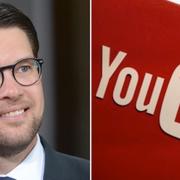 Sverigedemokraternas partiledare Jimmie Åkesson/Arkivbild Youtube 