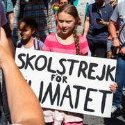 Greta Thunberg.