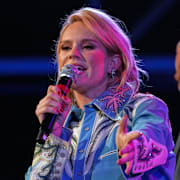 Demokraternas Aftyn Behn, efter att ha förlorat nattens fyllnadsval i Tennessee. 