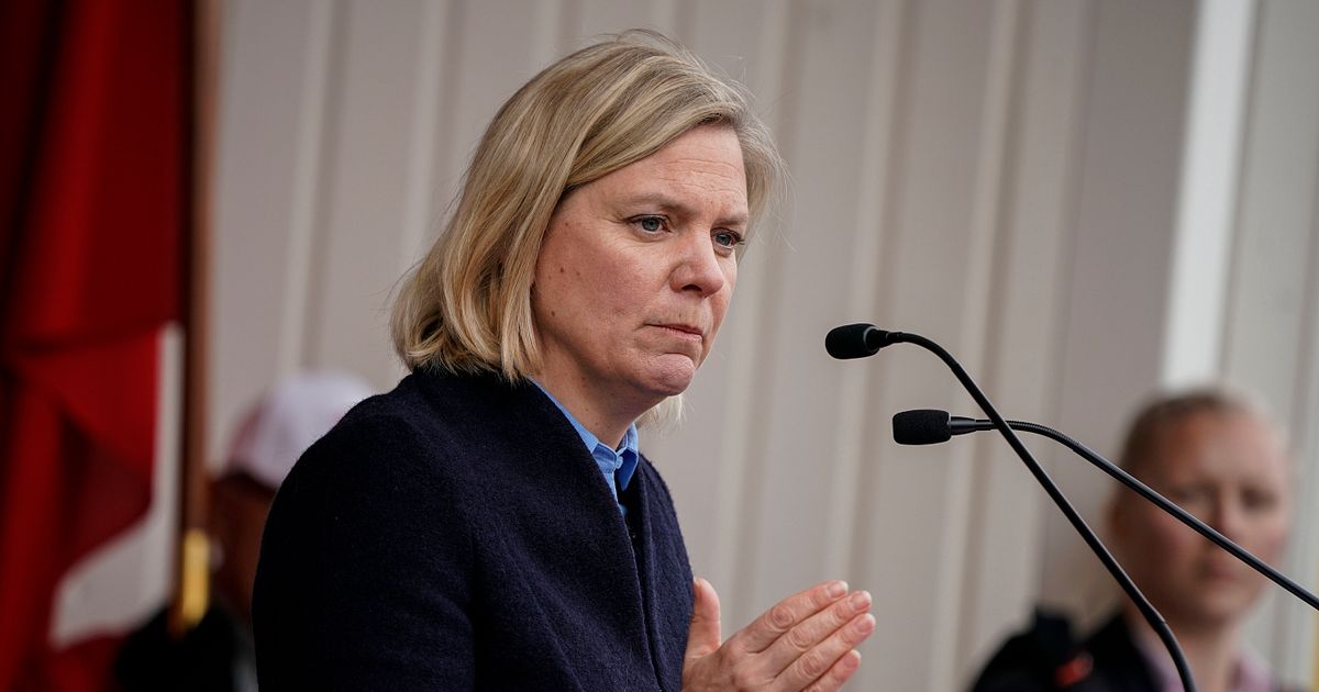 Magdalena Andersson Tal Till Nationen