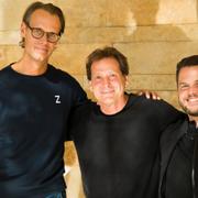 Izettles vd och grundare Jacob de Geer, Paypals vd Dan Schulman och Paypals operativa chef Bill Ready.