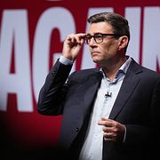 Storbritanniens premiärminister Andy Burnham, arkivbild.