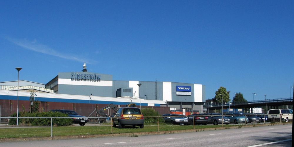 Fabriken i Olofström.