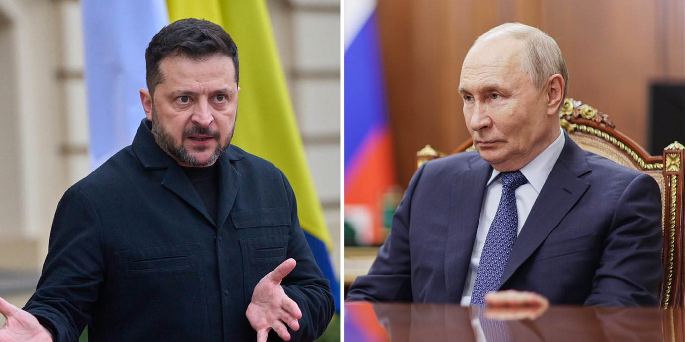 Zelenskyj/Putin.