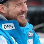 Kjetil Jansrud med flickvän Caroline. 