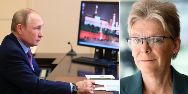 Vladimir Putin/Gudrun Persson. TT