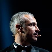 Henrik Larsson under måndagens idrottsgala.