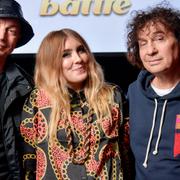 Petter, Miss Li och Magnus Uggla inför premiären för jubileumssäsongen av "Så mycket bättre" i TV4.