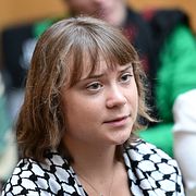Greta Thunberg.