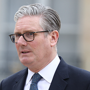 Ex-ambassadören Peter Mandelson och premiärminister Keirs Starmer.