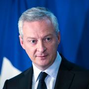 Frankrikes finansminister Bruno Le Maire. Arkivbild. 