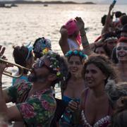 Karneval-turism i Rio.