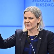 Socialdemokraternas partiledare Magdalena Andersson.