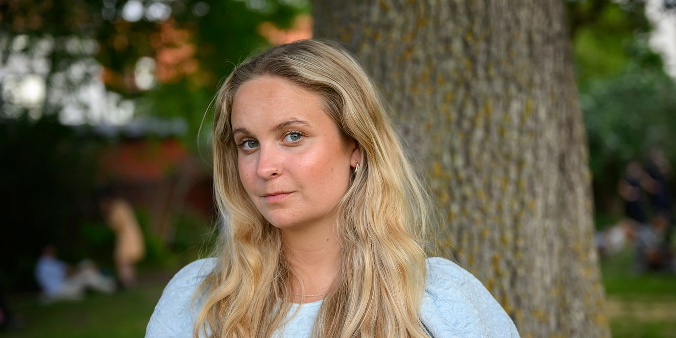 Hanna Lindqvist, avgående språkrör för Miljöpartiets ungdomsorganisation Grön ungdom.