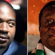 Oppositionsledare Nelson Chamisa och president  Emmerson Mnangagwa. 