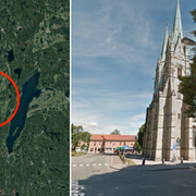 Här inträffade skalvet/Illustrationsbild, Skara domkyrka
