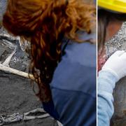 Arkeologer gjorde flera fynd i Pompeji förra vintern. De fann bland annat skelett, ett termalbad och en freskomålning av Leda och svanen. Sedan förra veckan kan besökare se flera av de nya fynden.