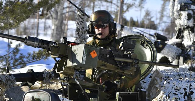 Arkivbild:  Arméövningen Northern Wind i östra Norrbotten. Naina Helen Jåma / TT NYHETSBYRÅN