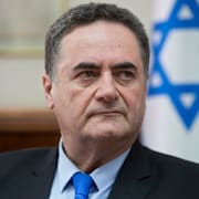 Arkivbild på försvarsminister Israel Katz.